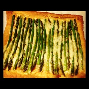 asparagus tart