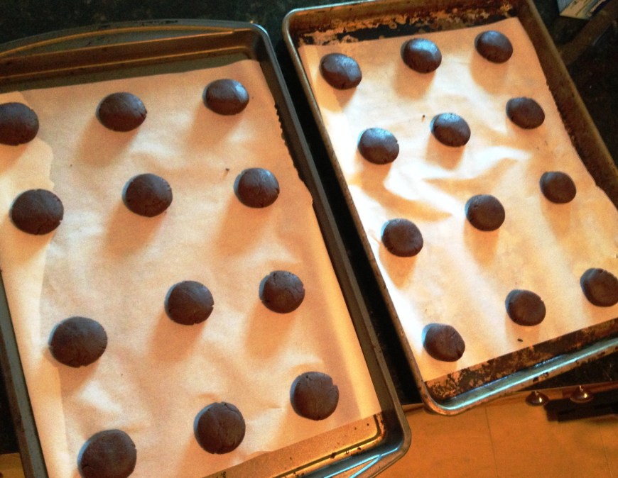 After pressing down slightly