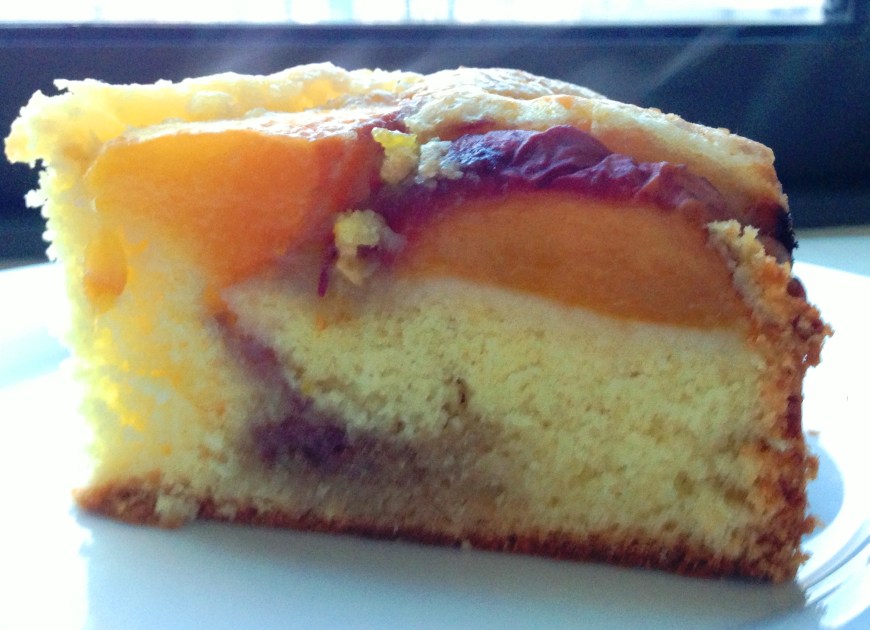 Slice still steaming