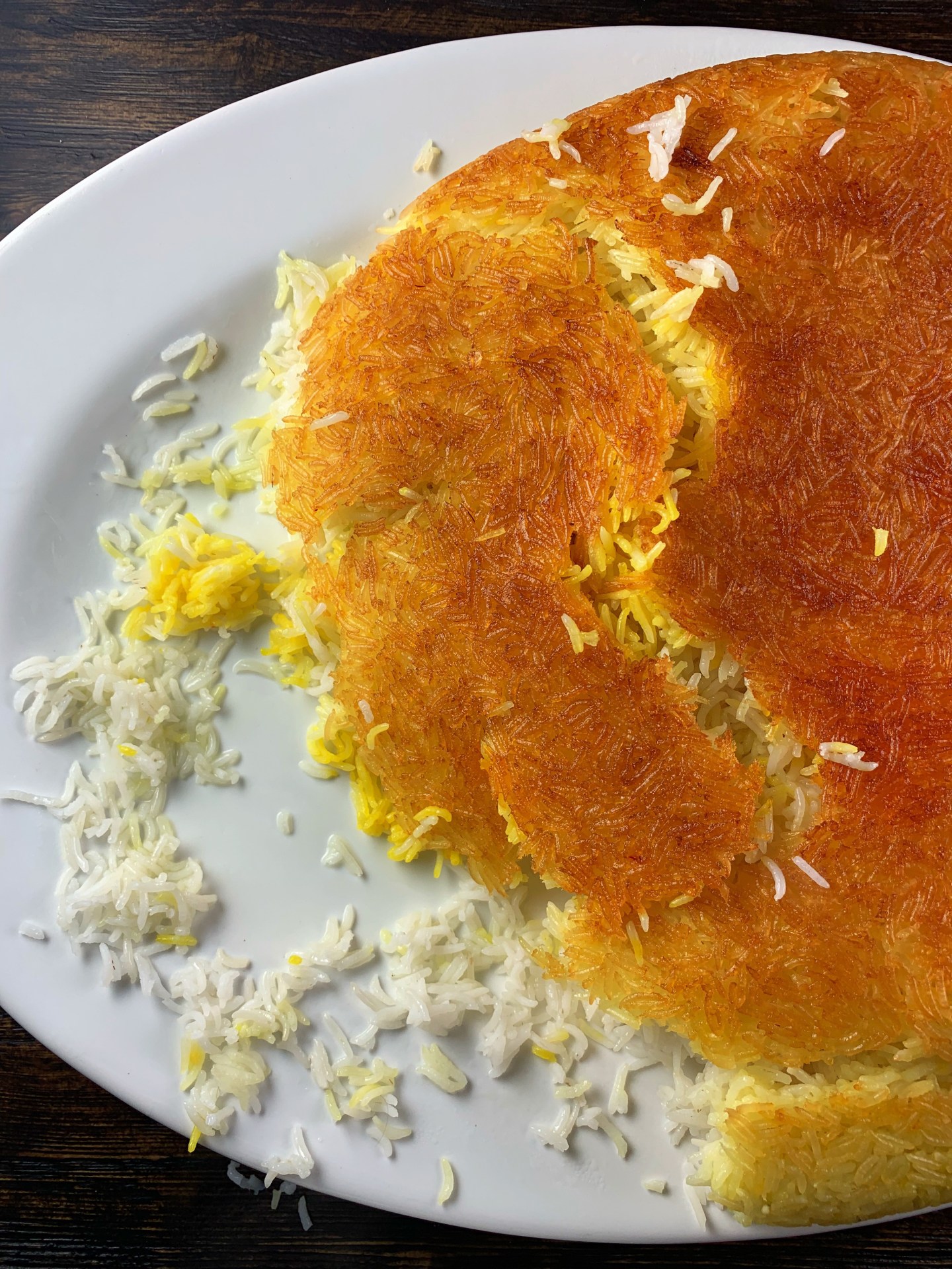 Chelow with Tahdig- Persian Rice with Crispy Crust | Roxana's Kitchen