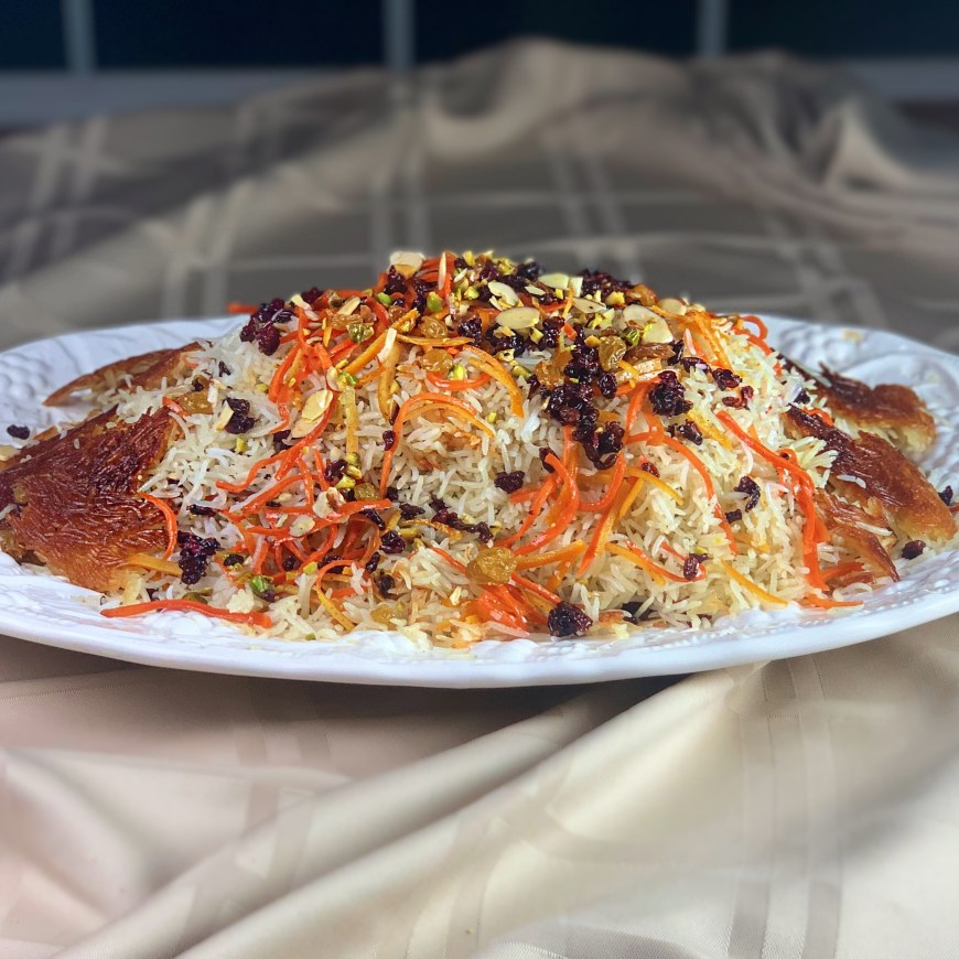 Javaher Jeweled Rice (Javaher Polow) | Roxana's Kitchen